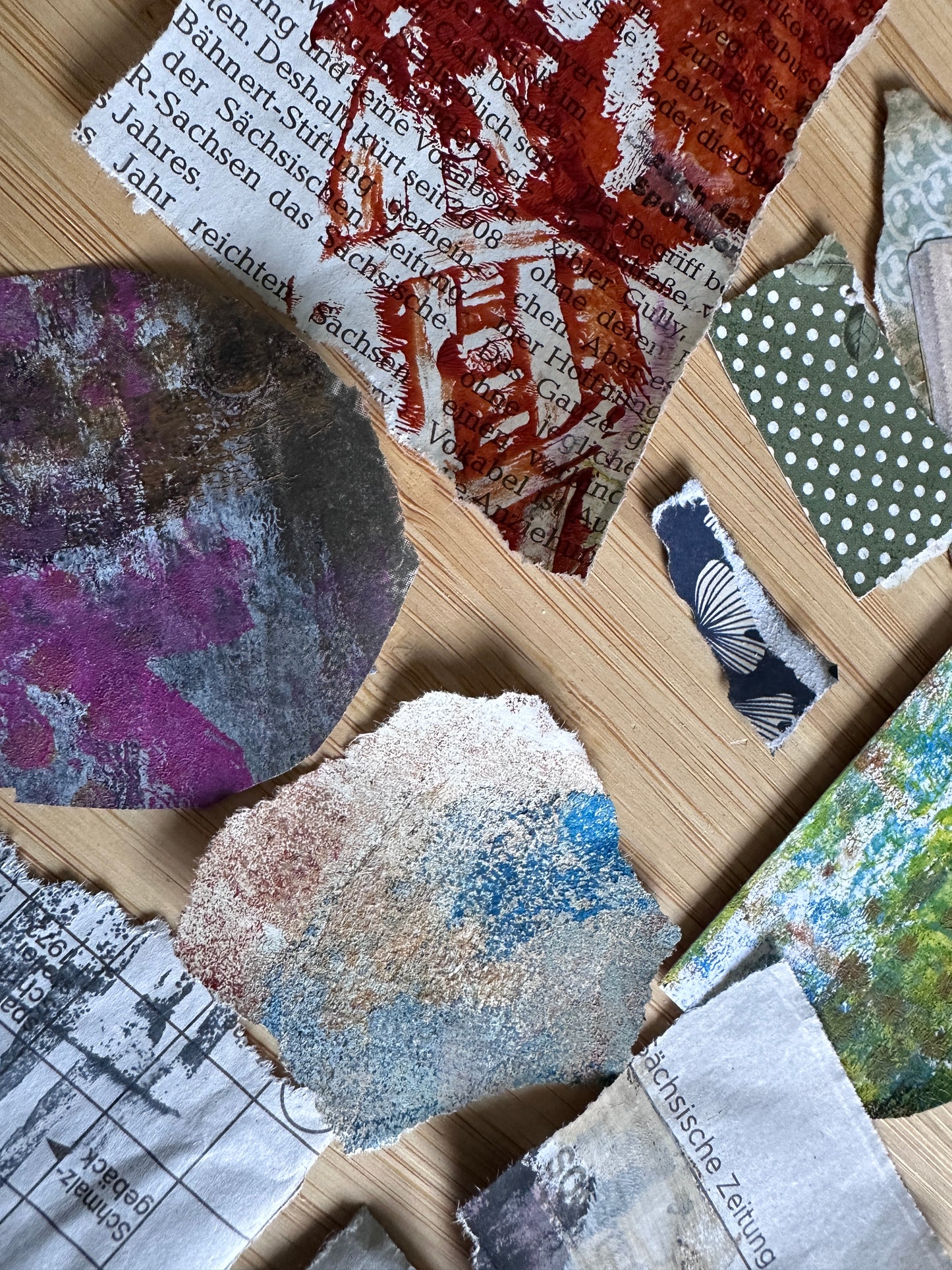 Atelierfundstücke · Set 01 – Spuren & Fragmente