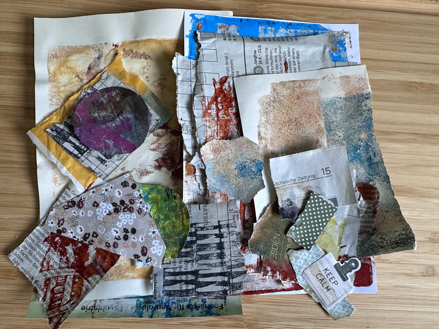 Atelierfundstücke · Set 01 – Spuren & Fragmente