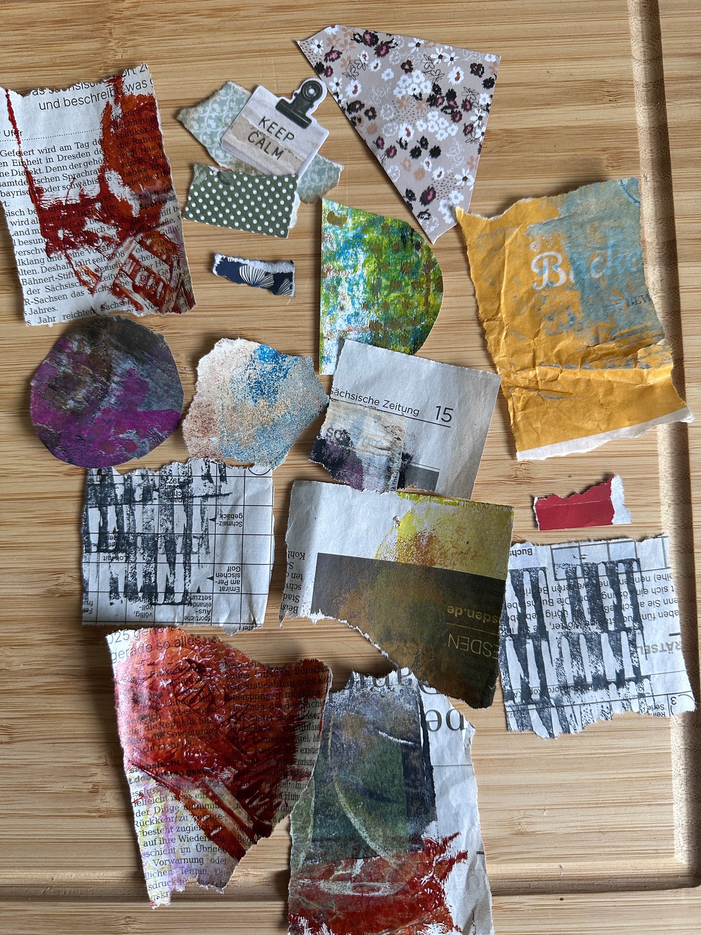 Atelierfundstücke · Set 01 – Spuren & Fragmente